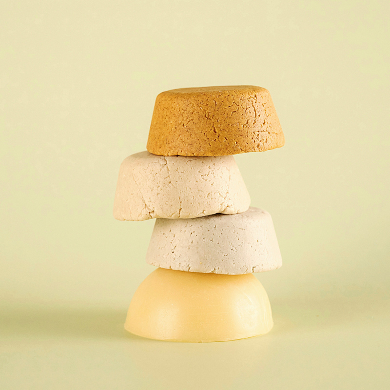 KrisMar Shampoo- und Conditioner-Bars Stapel