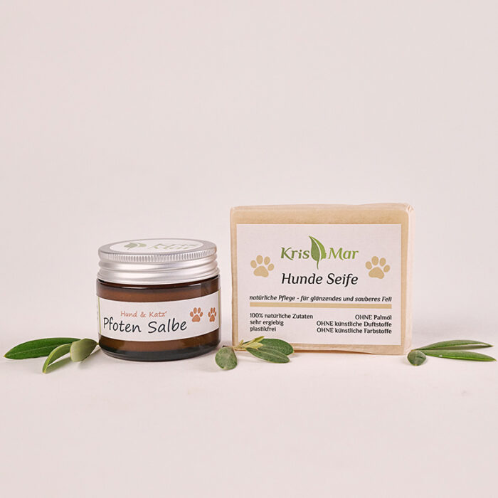 KrisMar Pfoten Salbe & Hunde Seife